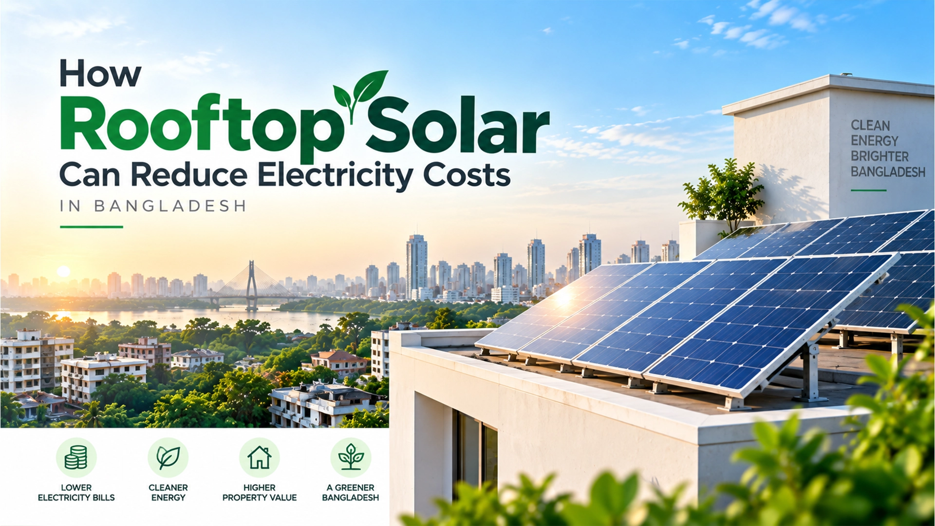 How Rooftop Solar Can Reduce Electricity Costs in Bangladesh ?